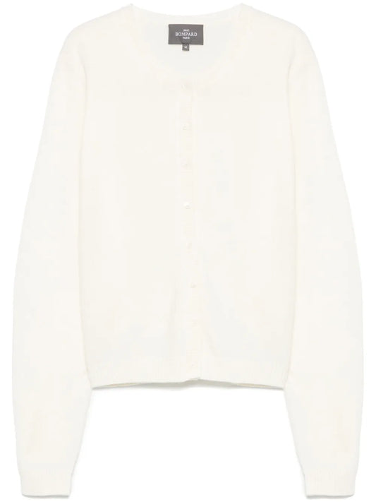 Buttoned-Sleeves Cardigan