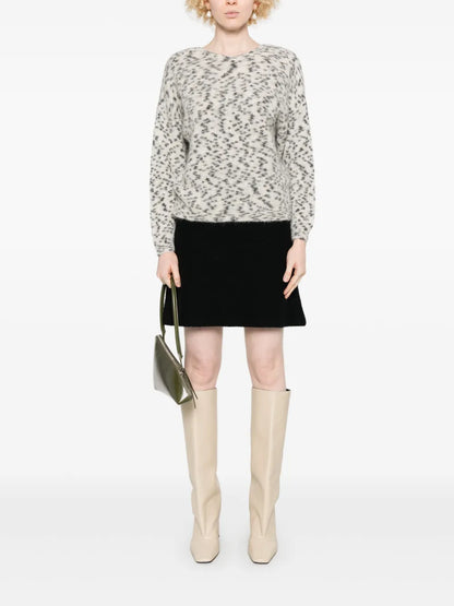 Jacquard Mini Skirt