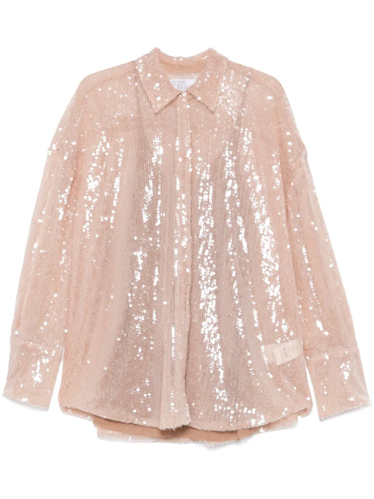 Sequin-Embellished Shirt