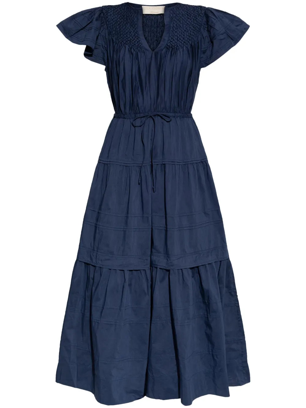 Pleated Midi Dress