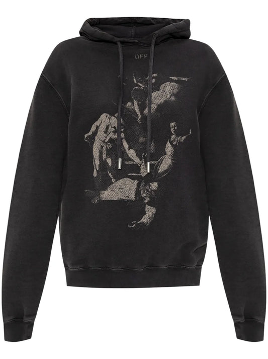 Graphic Print Hoodie