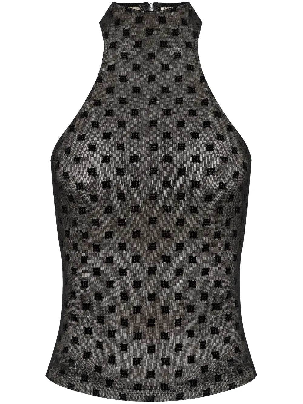 Monogram-Pattern Tank Top