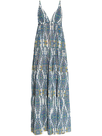 Printed Maxi Dress