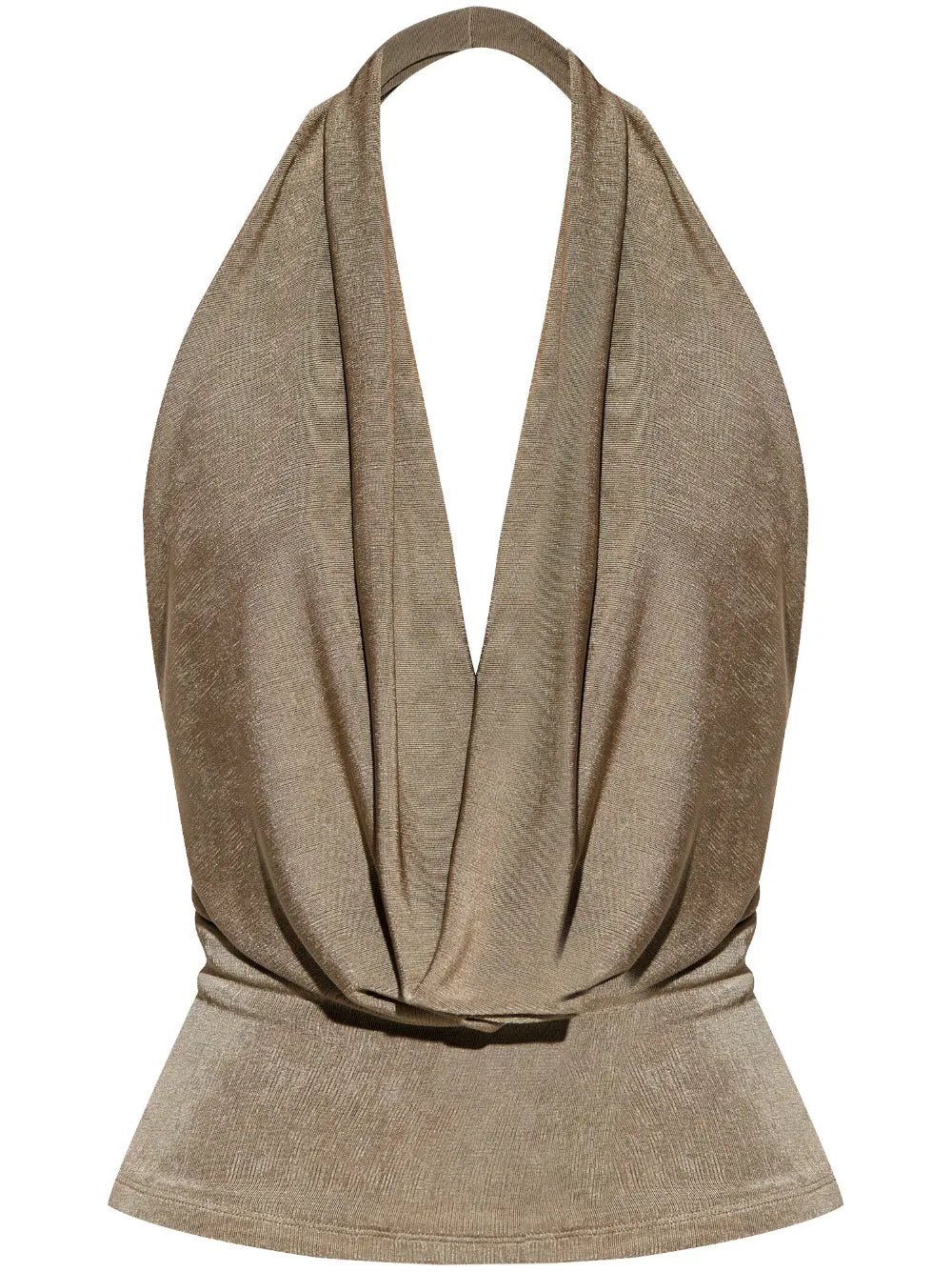 Draped-Detail Blouse