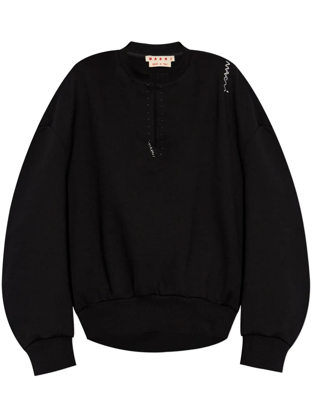 Embroidered-Logo Sweatshirt