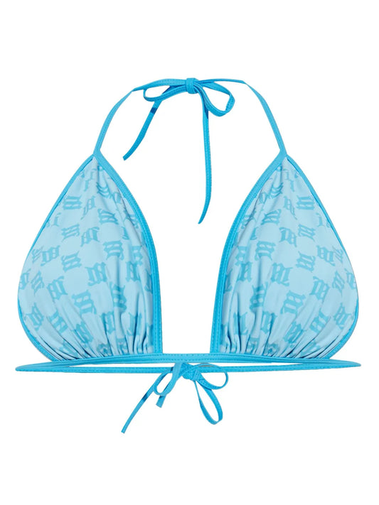 Monogram Bikini Top