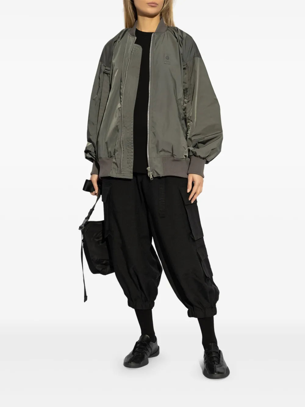 Logo-Patch Bomber Jacket