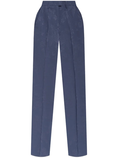 Floral-Print Trousers