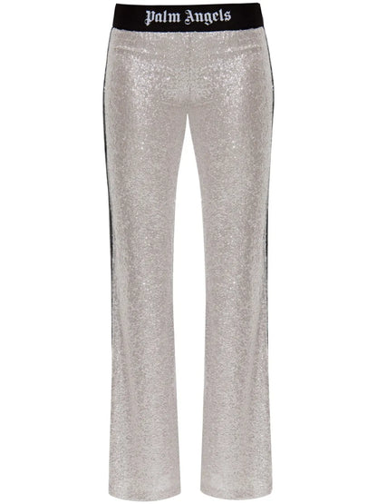 Sequin-Embellished Trousers