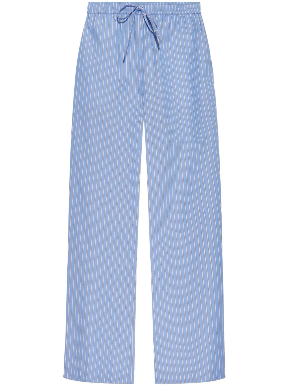 Cotton Striped Trousers