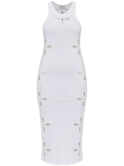 Cut-Out Midi Dress