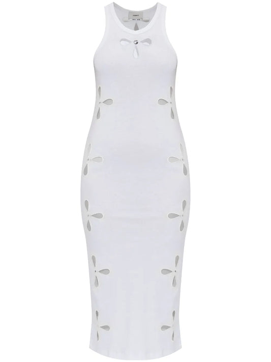 Cut-Out Midi Dress