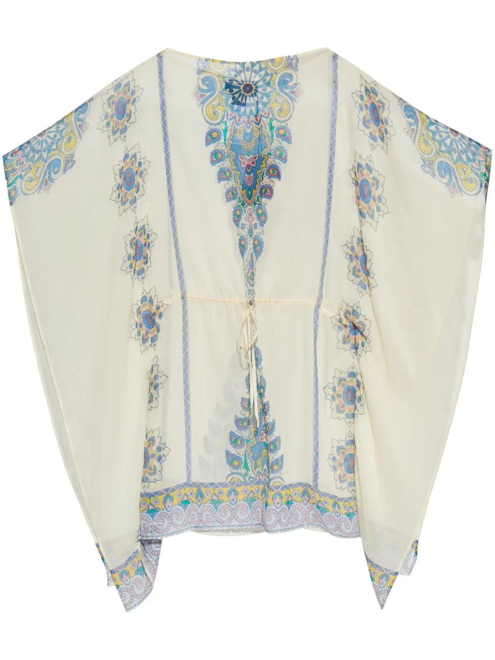 Printed Silk Kaftan