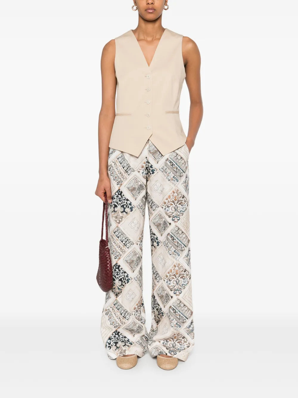Gabardine Waistcoat
