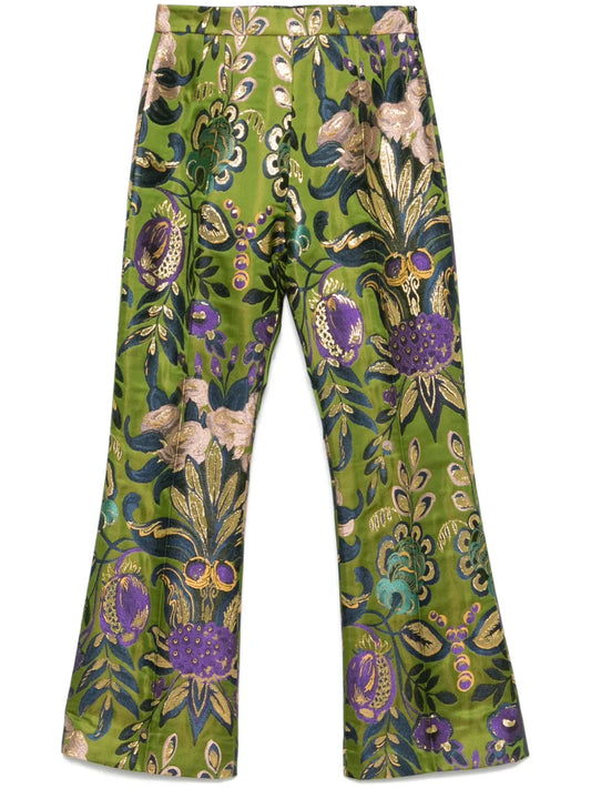 Jacquard Trousers