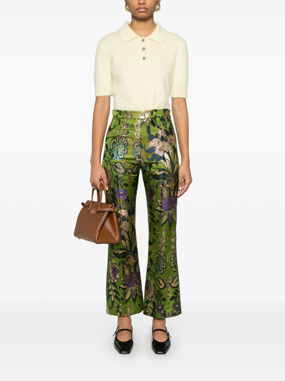 Jacquard Trousers