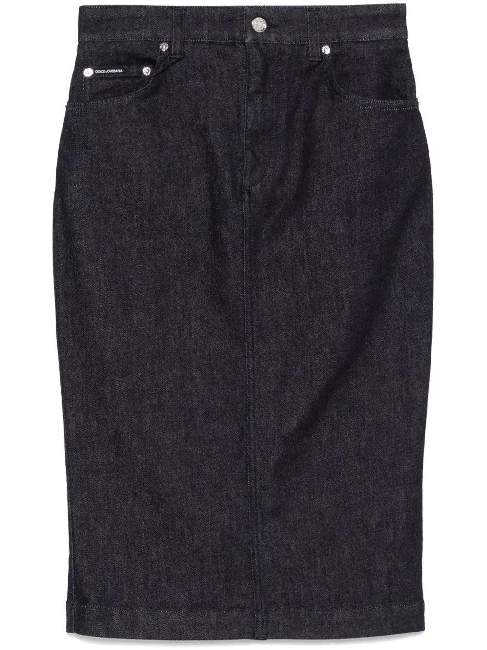 Denim Midi Skirt