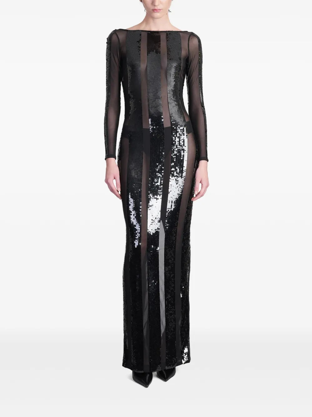 Sequin-Embellished Dress