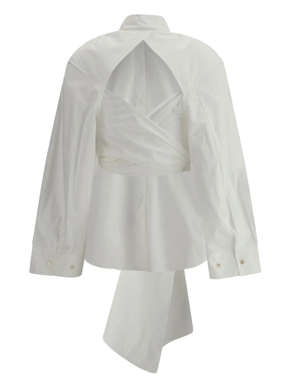 Open-Back Blouse