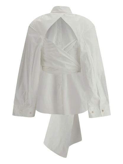 Open-Back Blouse
