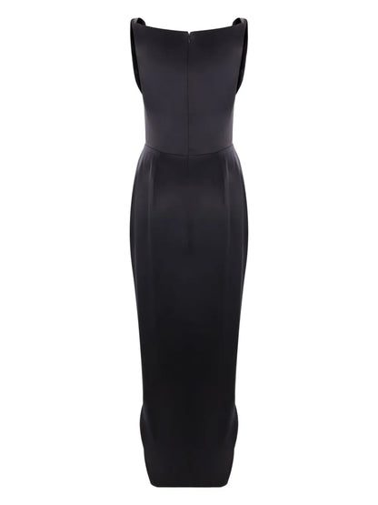 Long Panther Sleeveless Dress