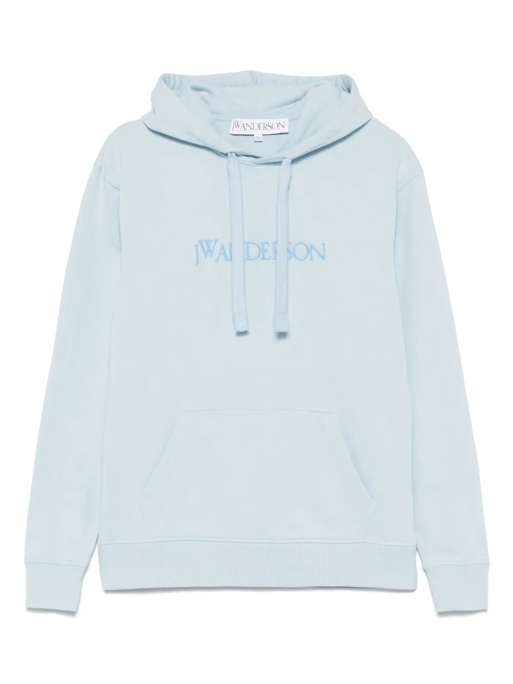 Logo Flocked Hoodie