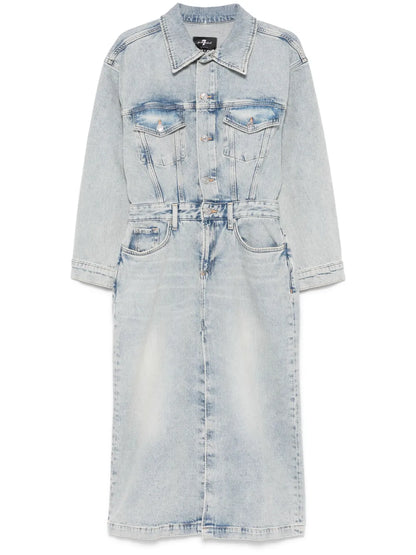 Denim Midi Dress