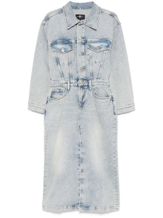 Denim Midi Dress