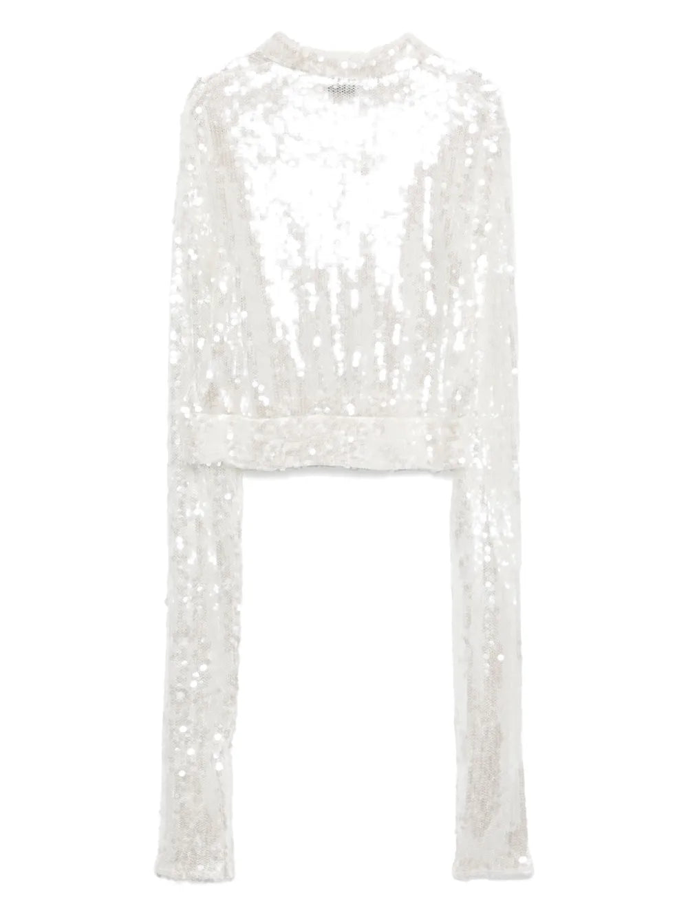 Knotted Sequin Top