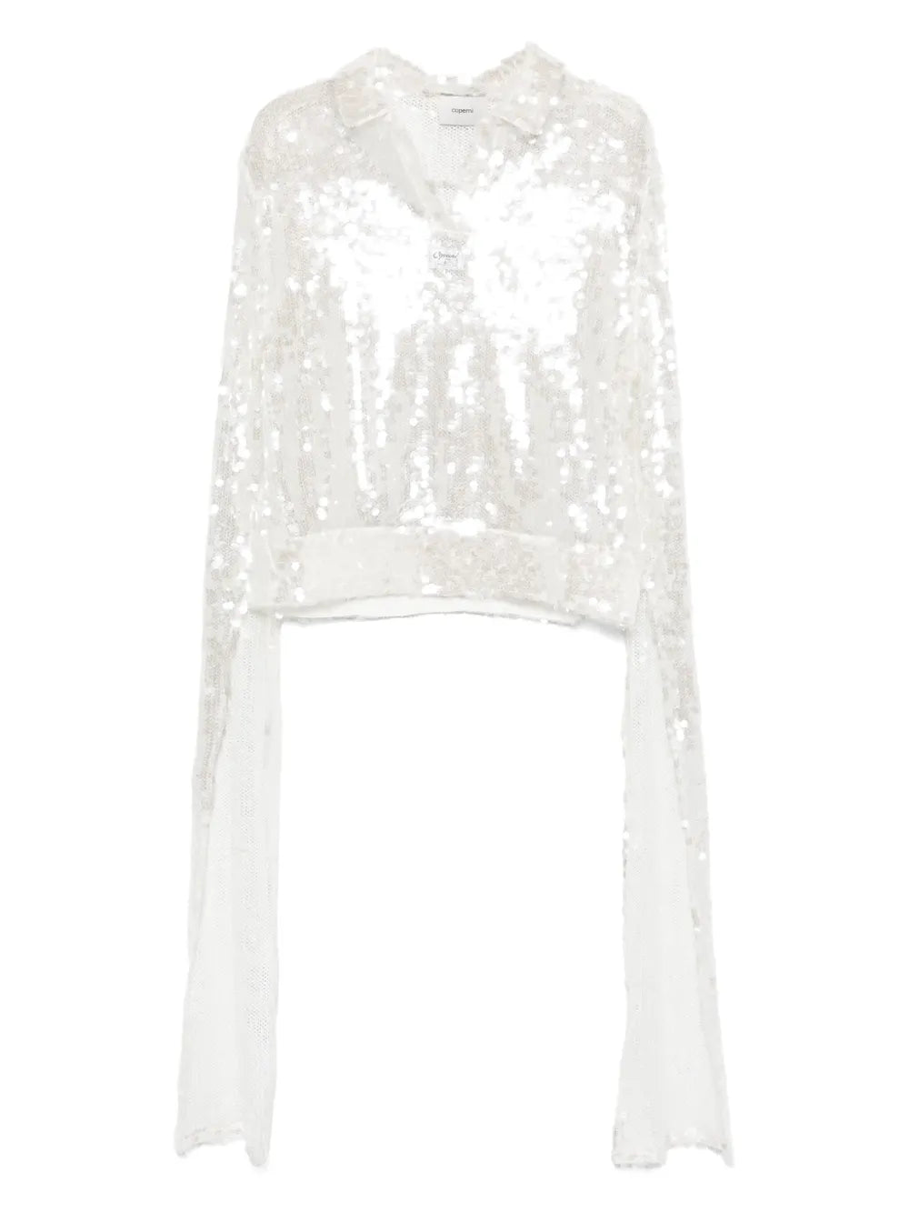 Knotted Sequin Top