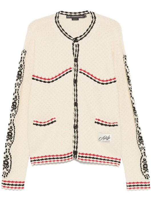 Fantasia Round-Neck Cardigan