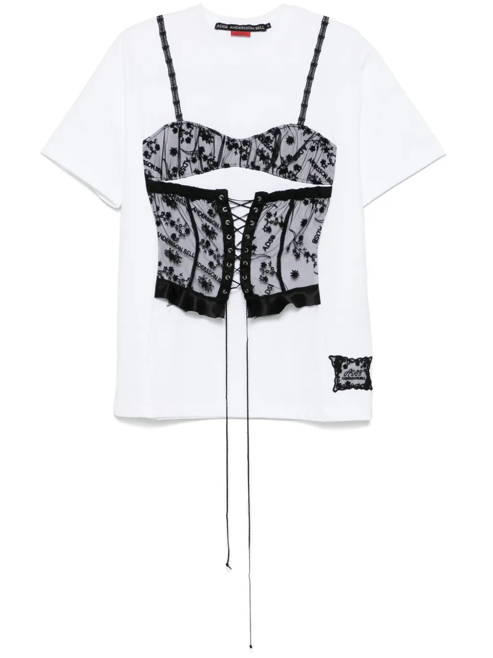 Lace-Corset T-Shirt