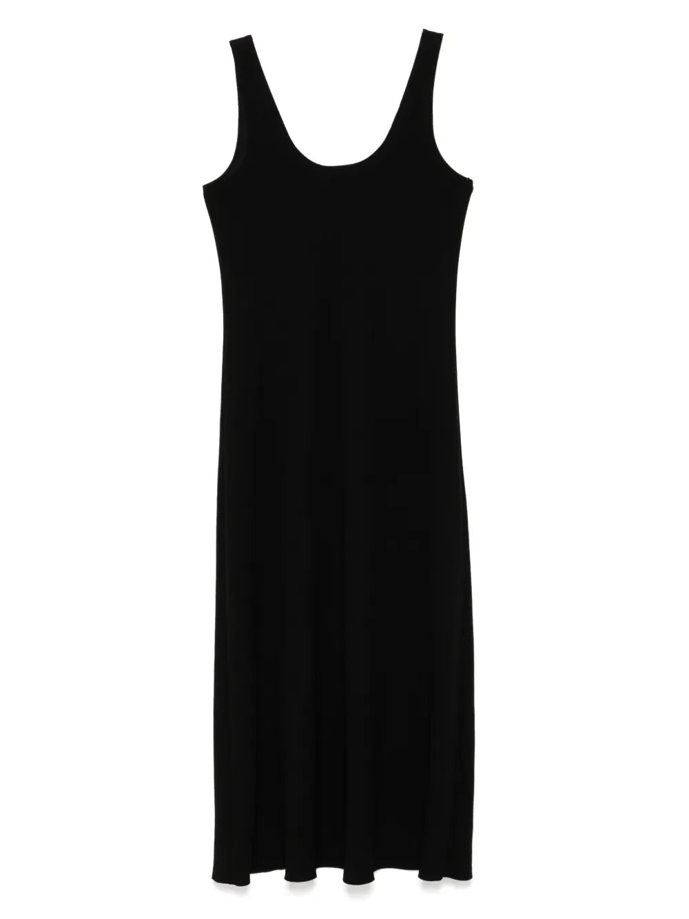 Scoop-Neck Midi Dress