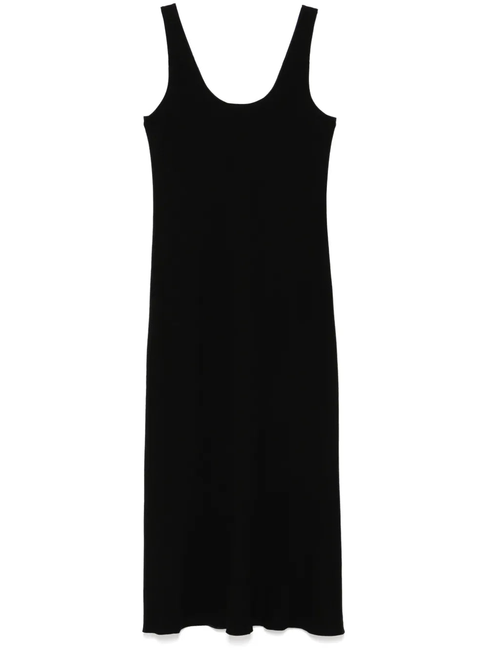 Scoop-Neck Midi Dress