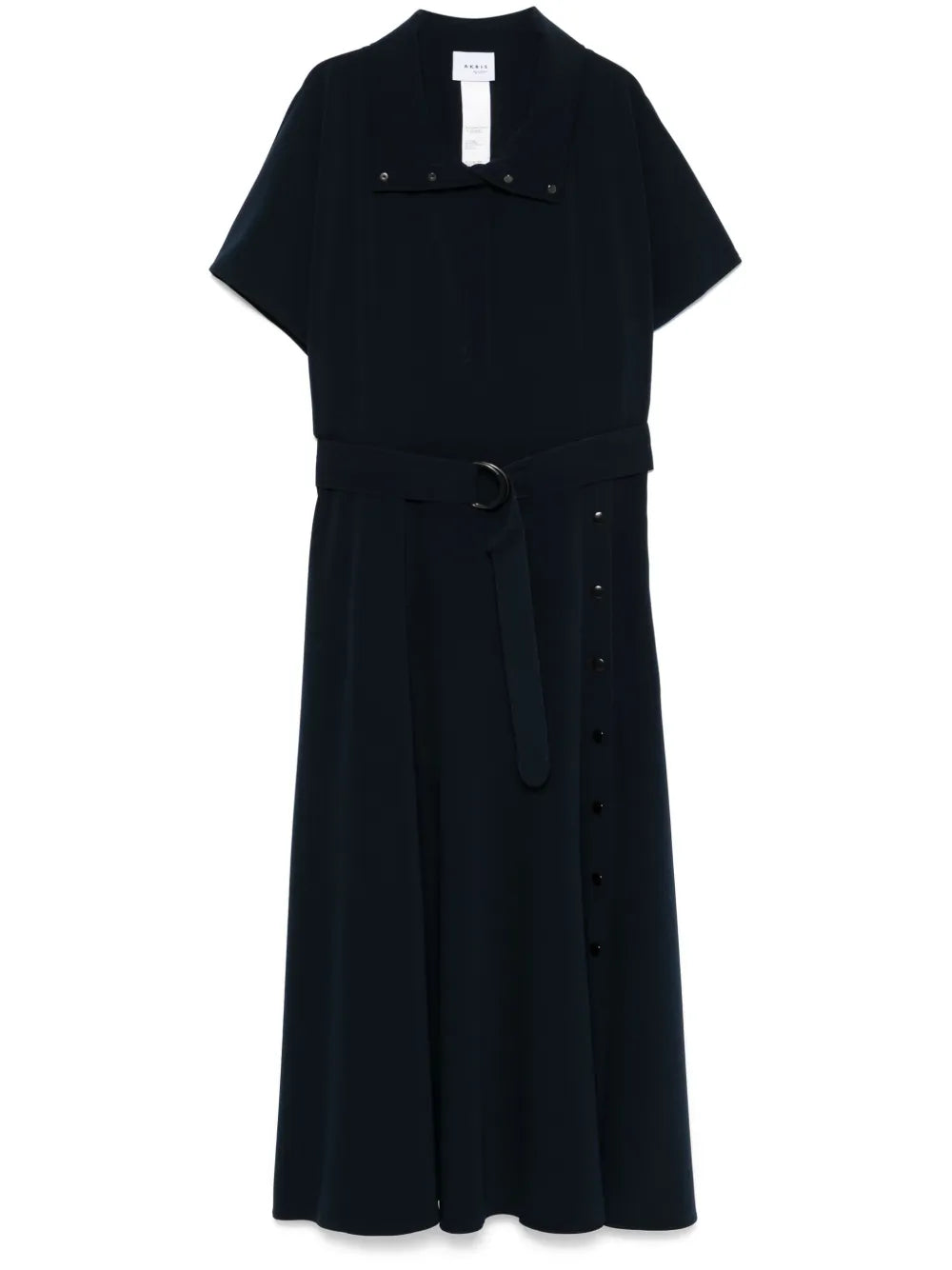 Short-Sleeve Midi Dress