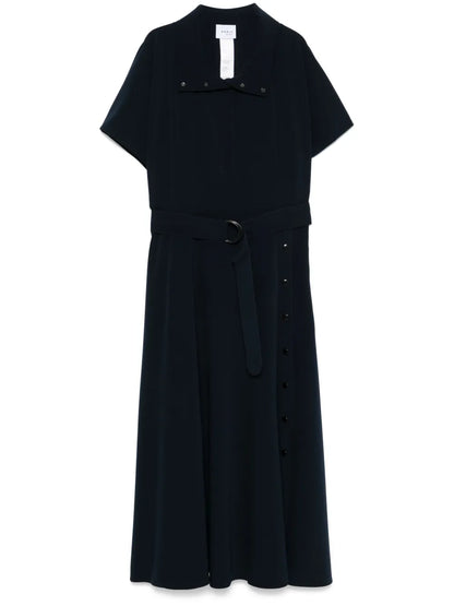 Short-Sleeve Midi Dress