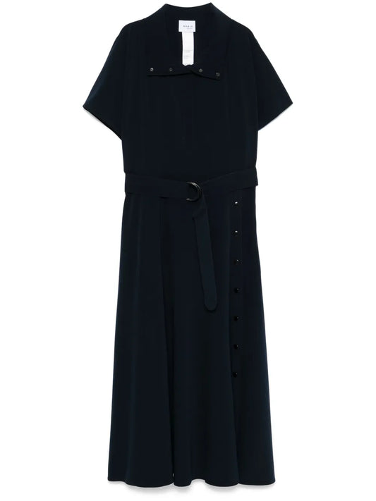 Short-Sleeve Midi Dress