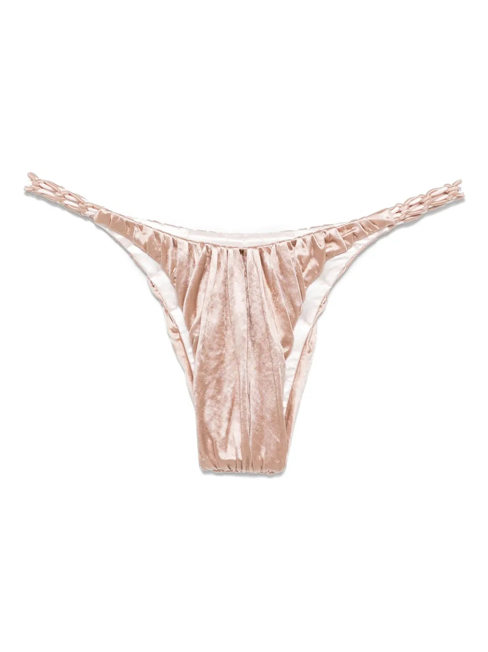 Braided-Strings Bikini Bottoms