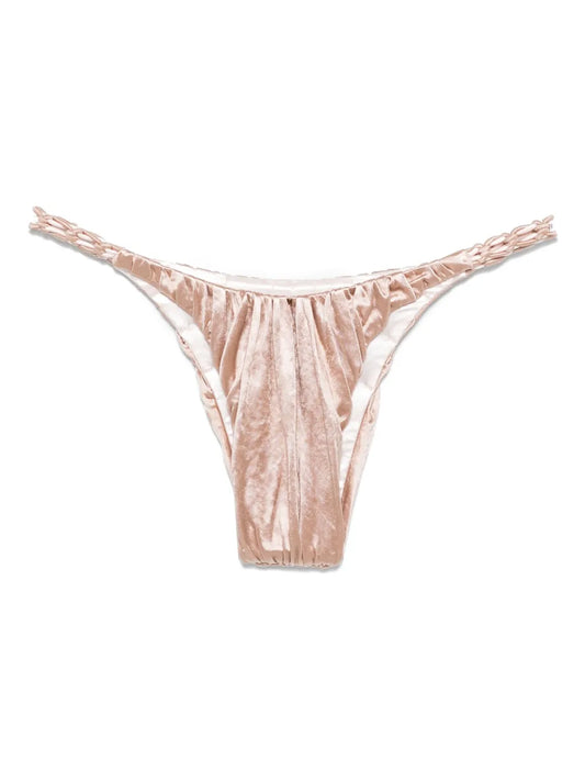 Braided-Strings Bikini Bottoms