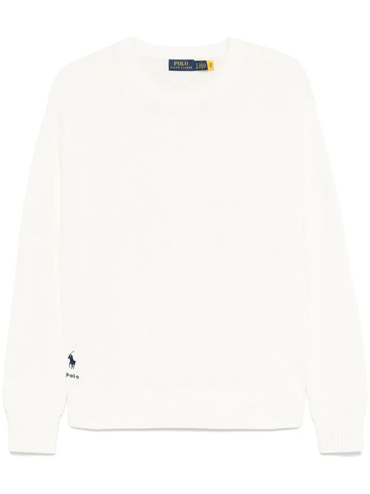 Polo-Pony-Motif Sweater