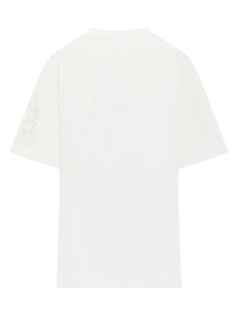 Floral-Appliqué T-Shirt