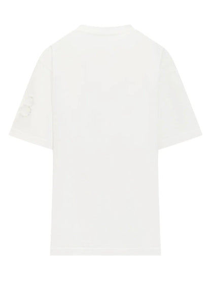 Floral-Appliqué T-Shirt