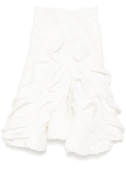 Feathery Swing Skirt