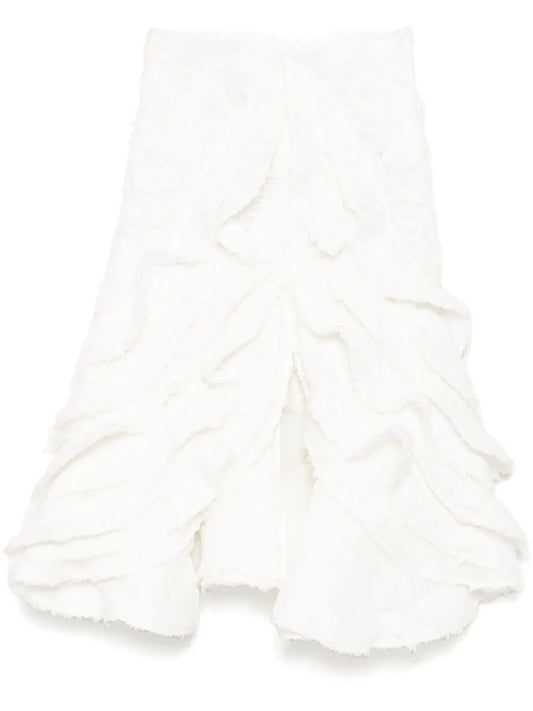Feathery Swing Skirt