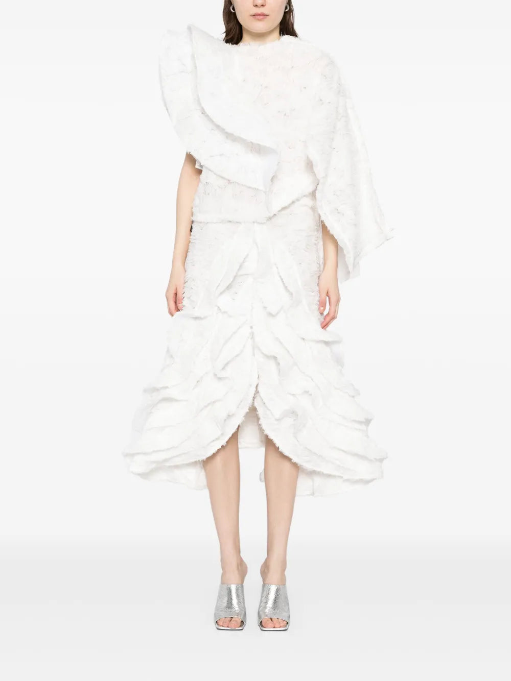 Feathery Swing Skirt