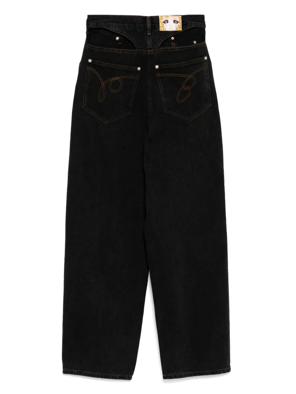 Panty Cutout Jeans