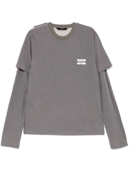 Sleeve Layered T-Shirt