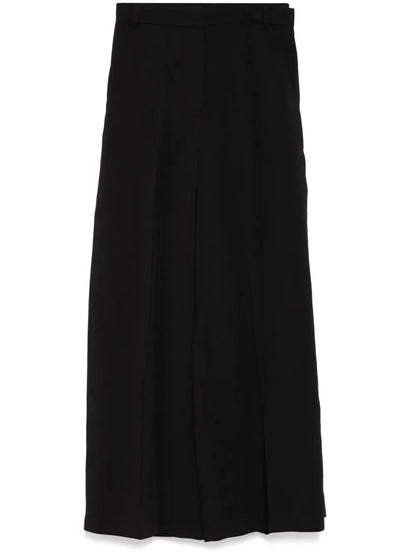 Side Folded Wide Pants