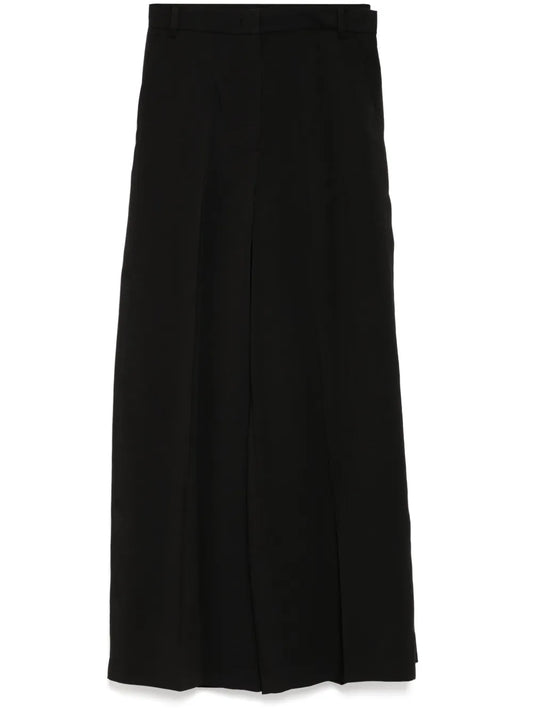 Side Folded Wide Pants
