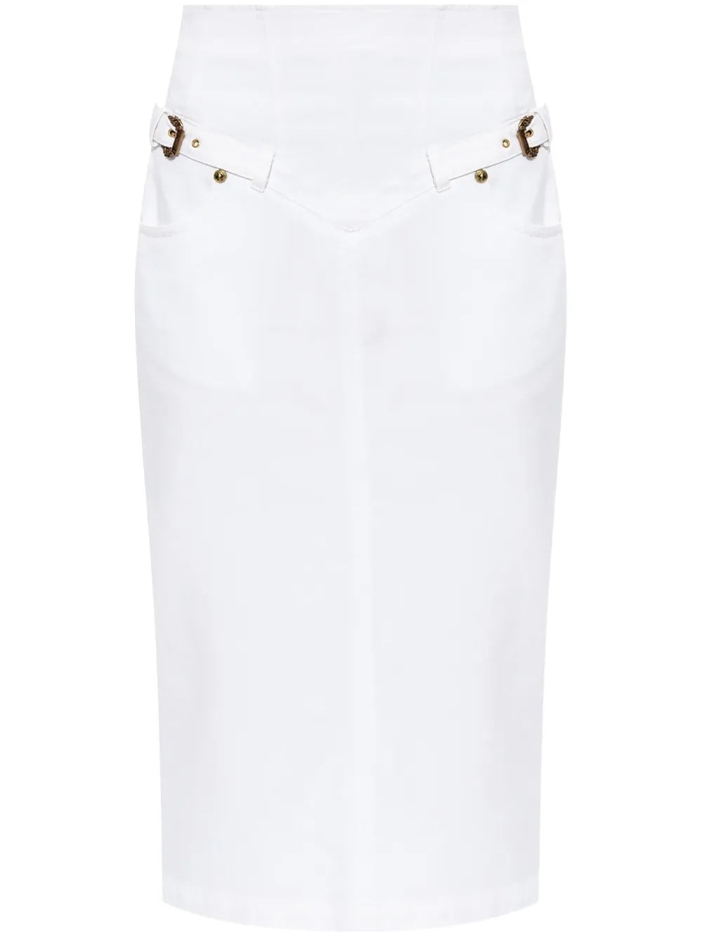 Cotton Midi Skirt